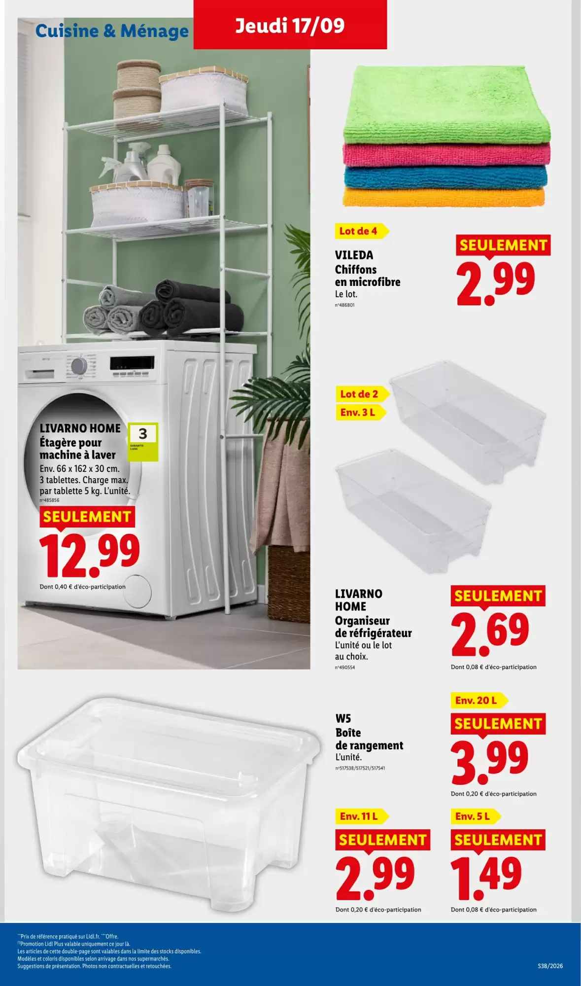 Catalogue Lidl du 17 au 23 septembre 2026 – page 41