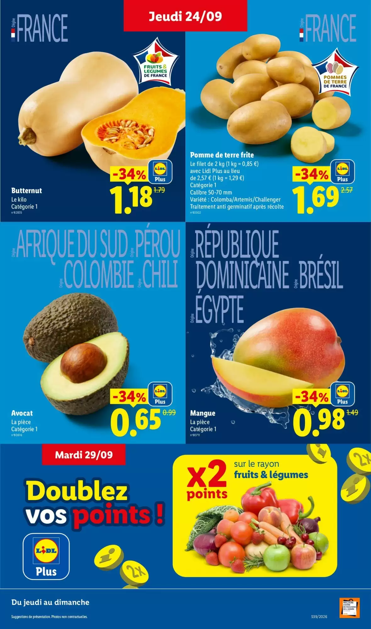 Catalogue Lidl du 24 au 30 septembre 2026, page 3 sur 62