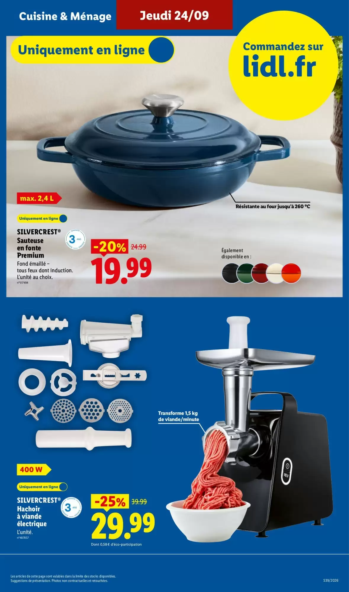 Catalogue Lidl du 24 au 30 septembre 2026, page 7 sur 62
