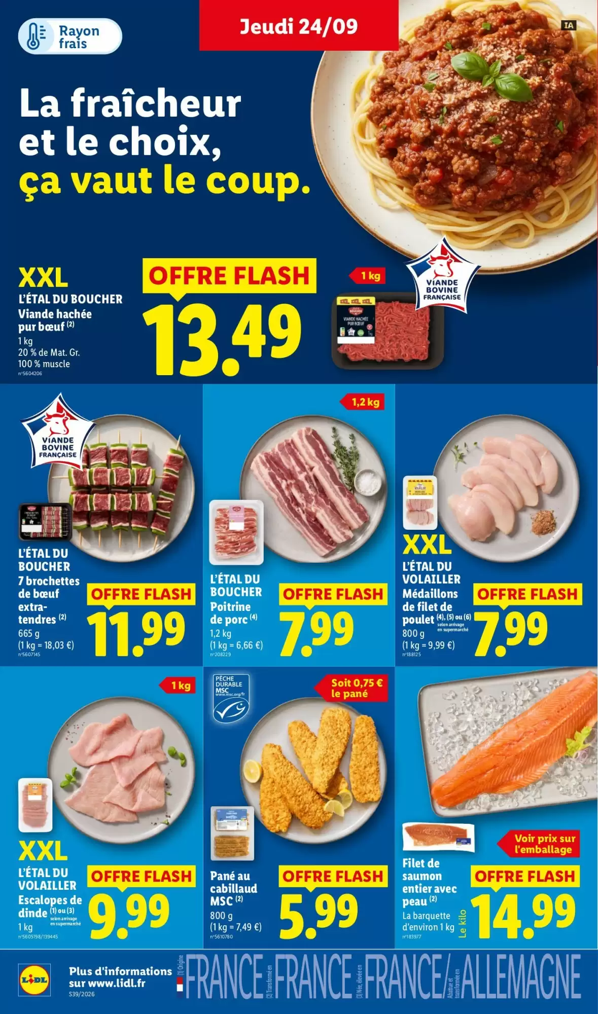 Catalogue Lidl du 24 au 30 septembre 2026, page 10 sur 62