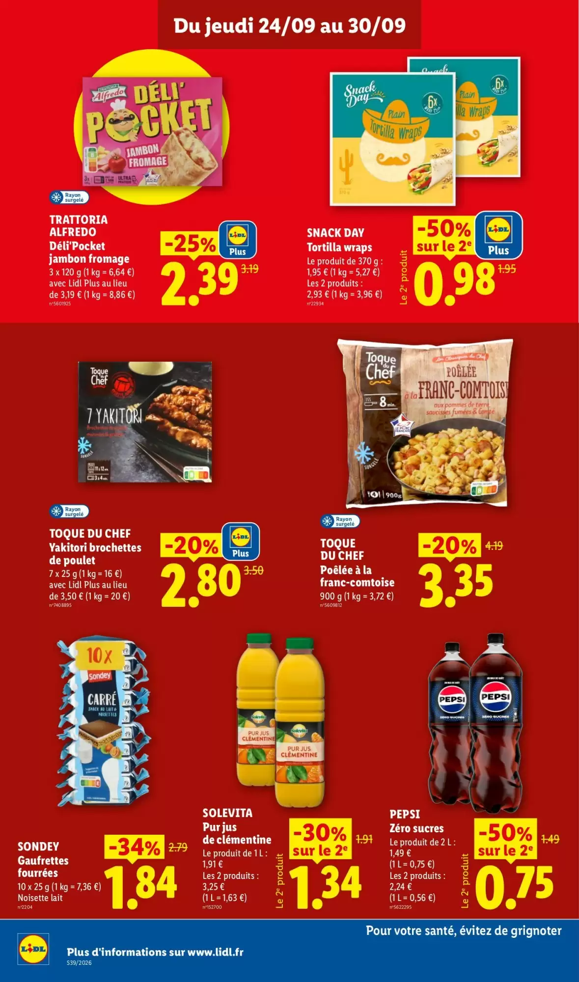 Catalogue Lidl du 24 au 30 septembre 2026, page 14 sur 62