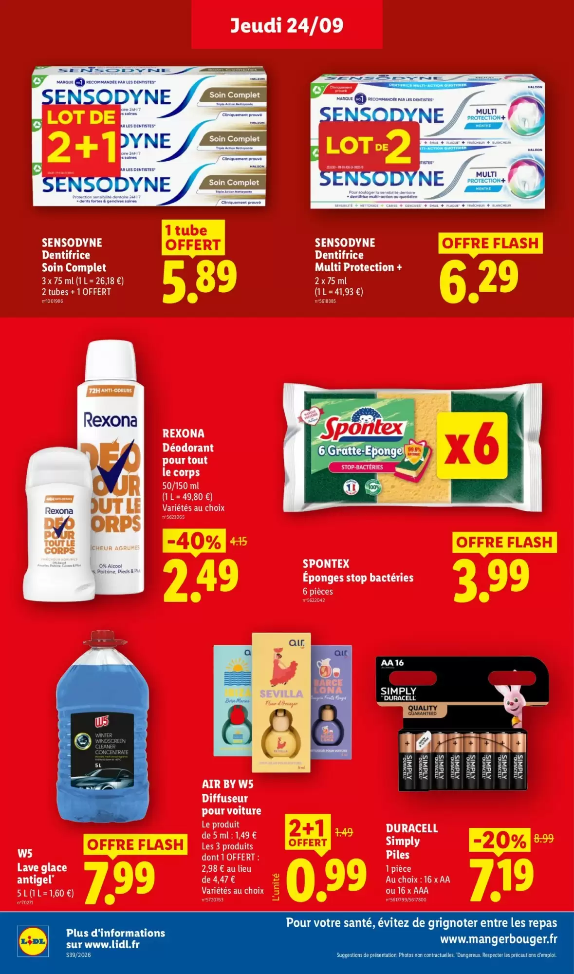 Catalogue Lidl du 24 au 30 septembre 2026, page 20 sur 62