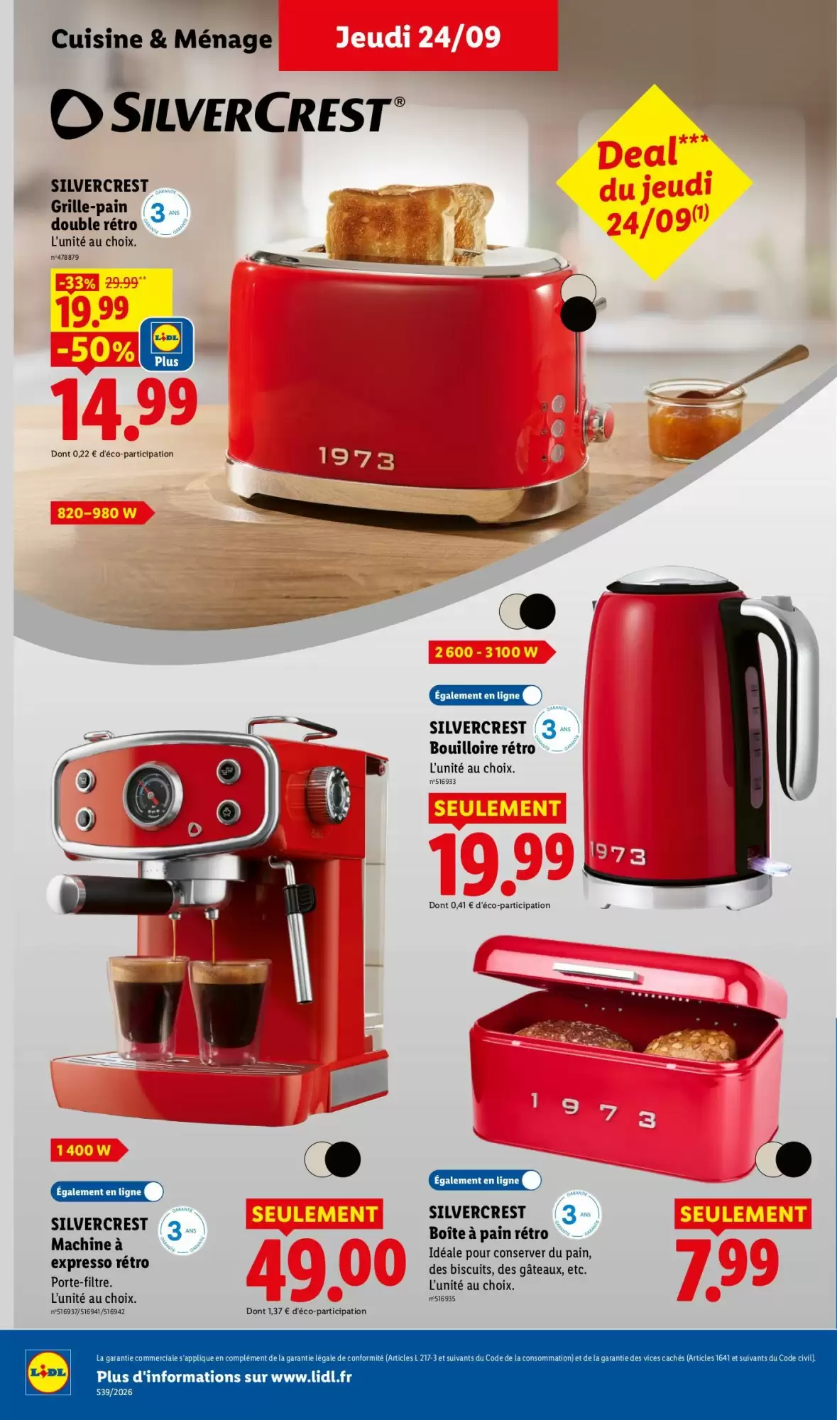 Catalogue Lidl du 24 au 30 septembre 2026, page 34 sur 62