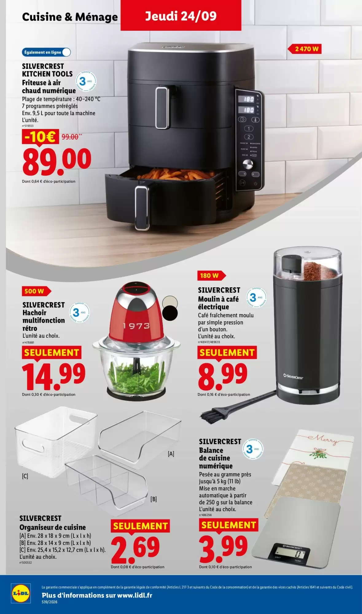 Catalogue Lidl du 24 au 30 septembre 2026, page 36 sur 62