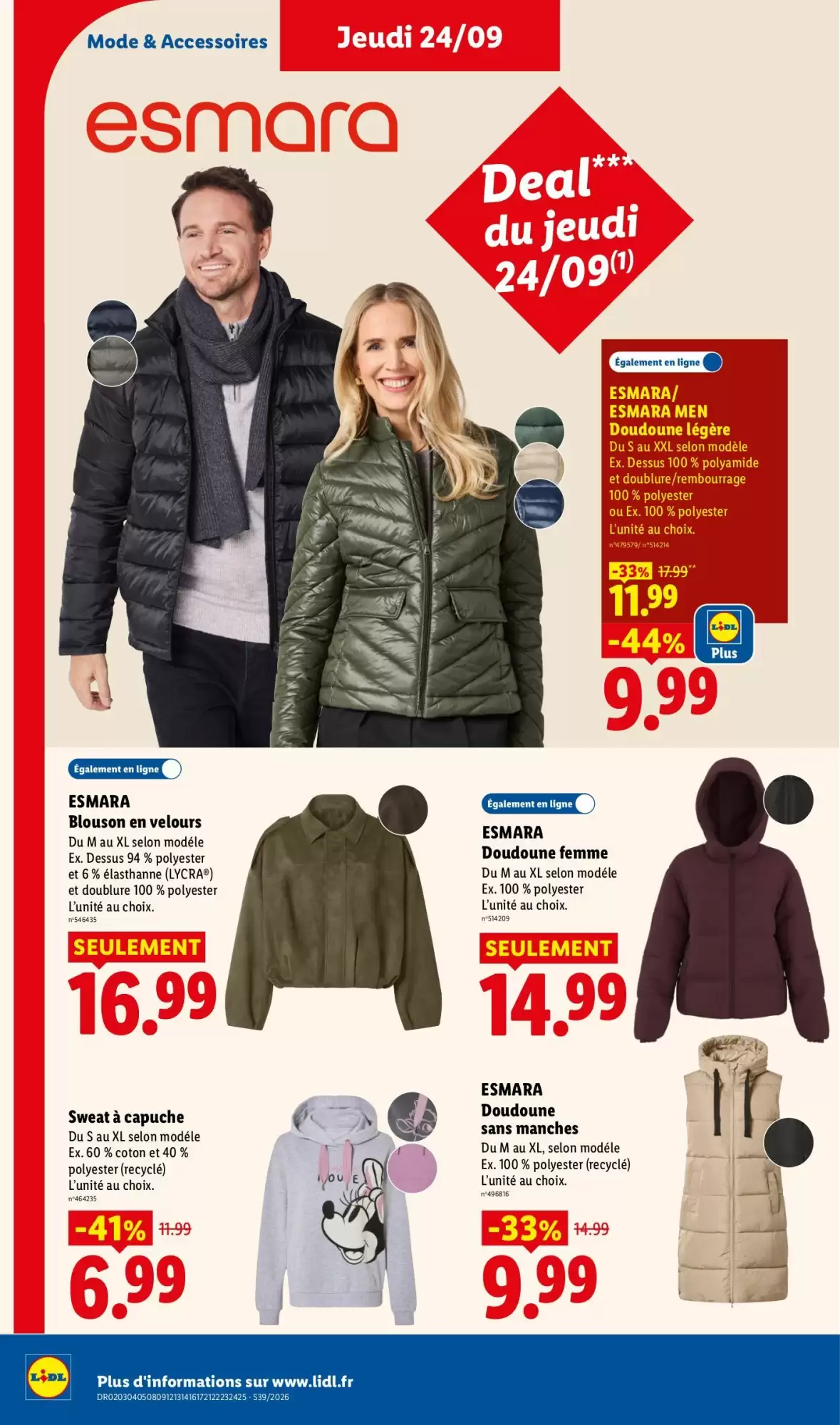 Catalogue Lidl du 24 au 30 septembre 2026, page 38 sur 62