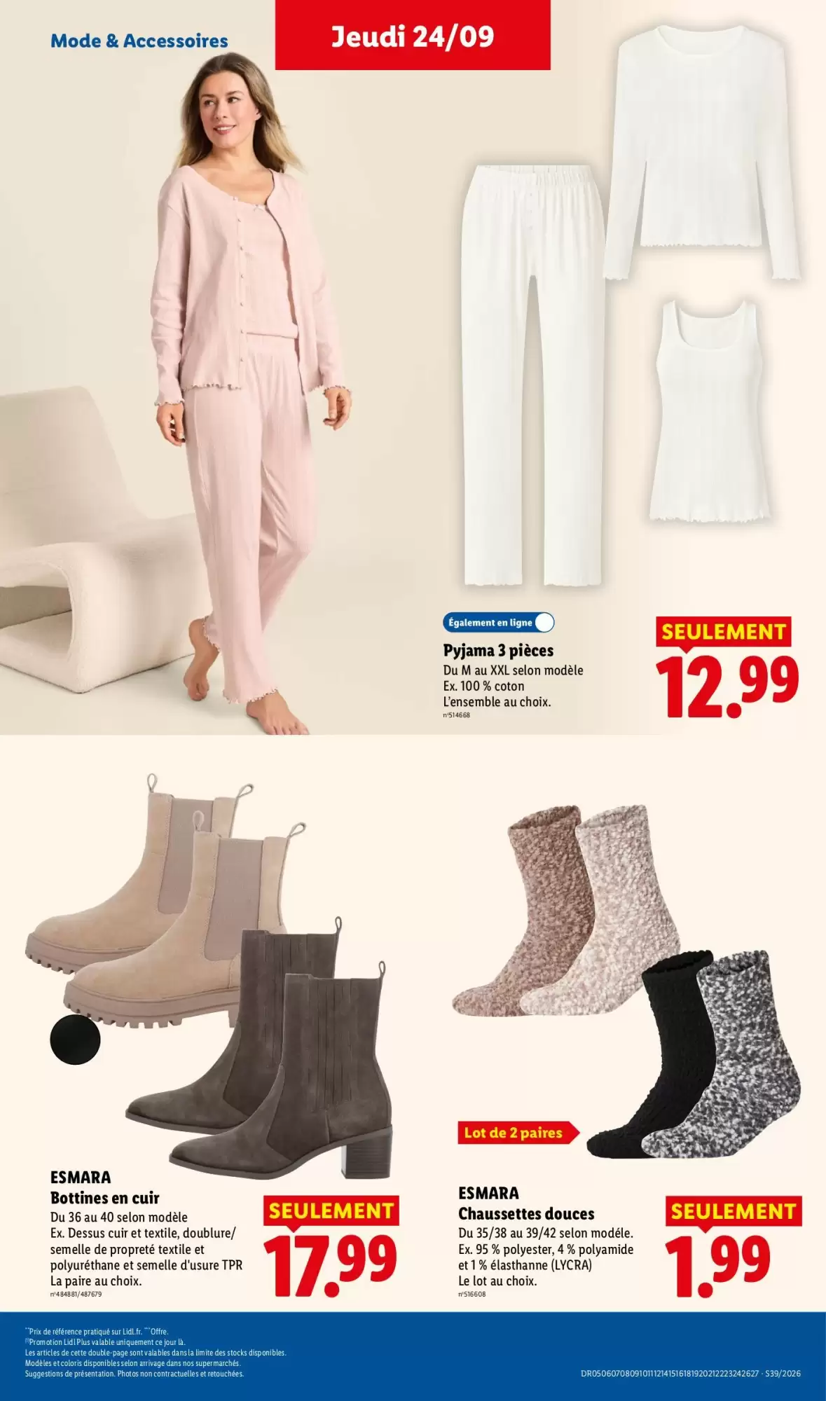 Catalogue Lidl du 24 au 30 septembre 2026, page 39 sur 62