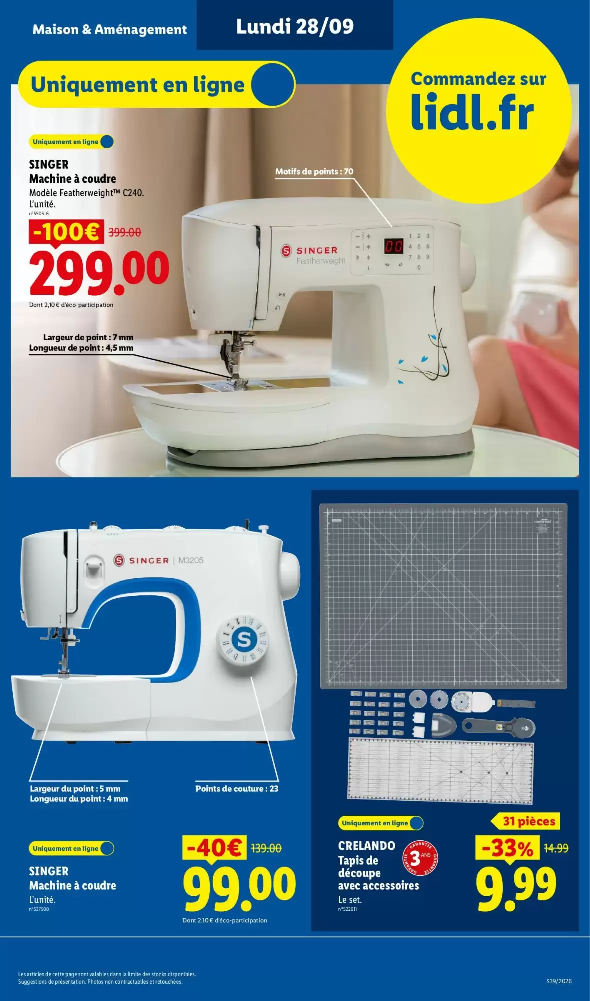 Catalogue Lidl du 24 au 30 septembre 2026, page 43 sur 62