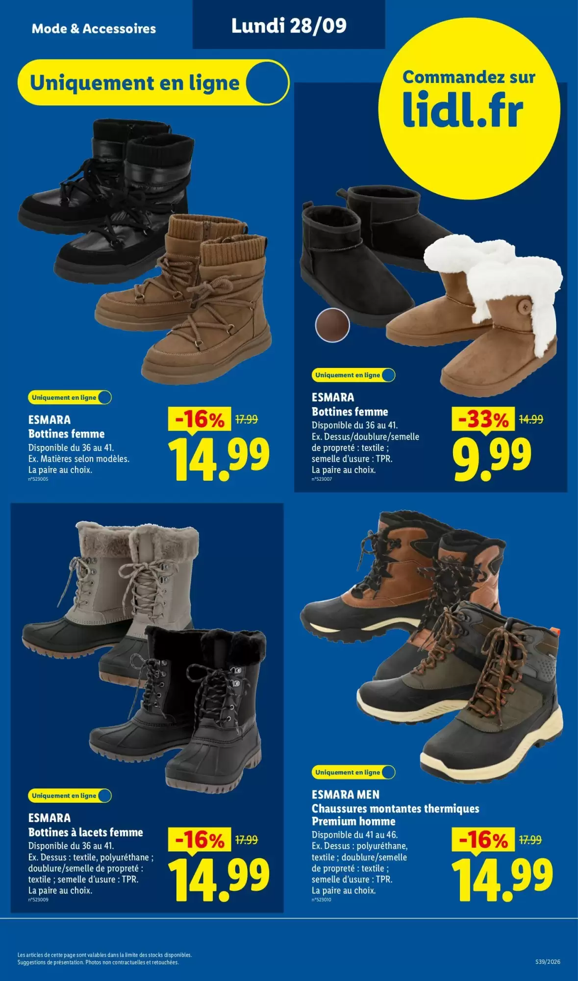 Catalogue Lidl du 24 au 30 septembre 2026, page 45 sur 62