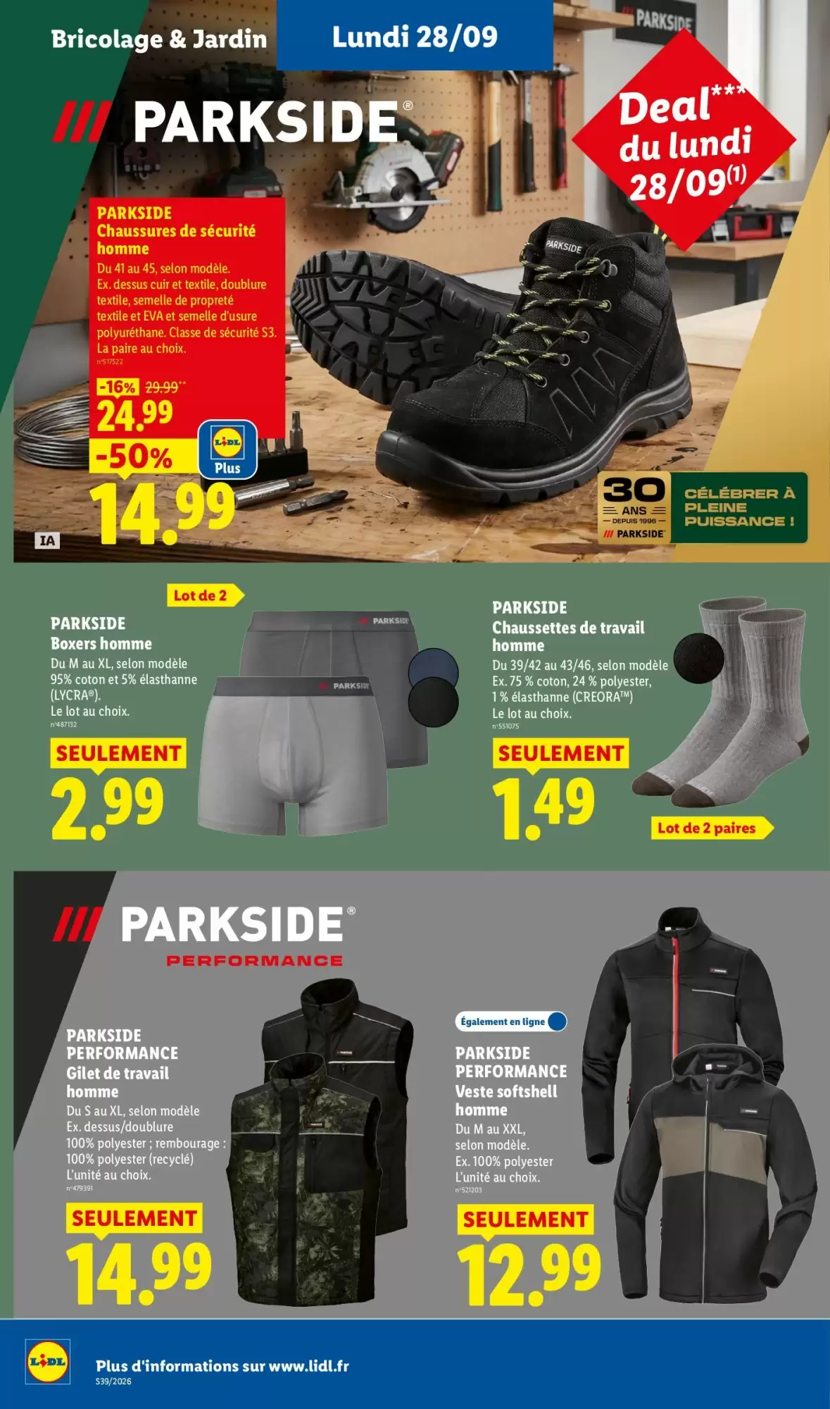 Catalogue Lidl du 24 au 30 septembre 2026, page 52 sur 62