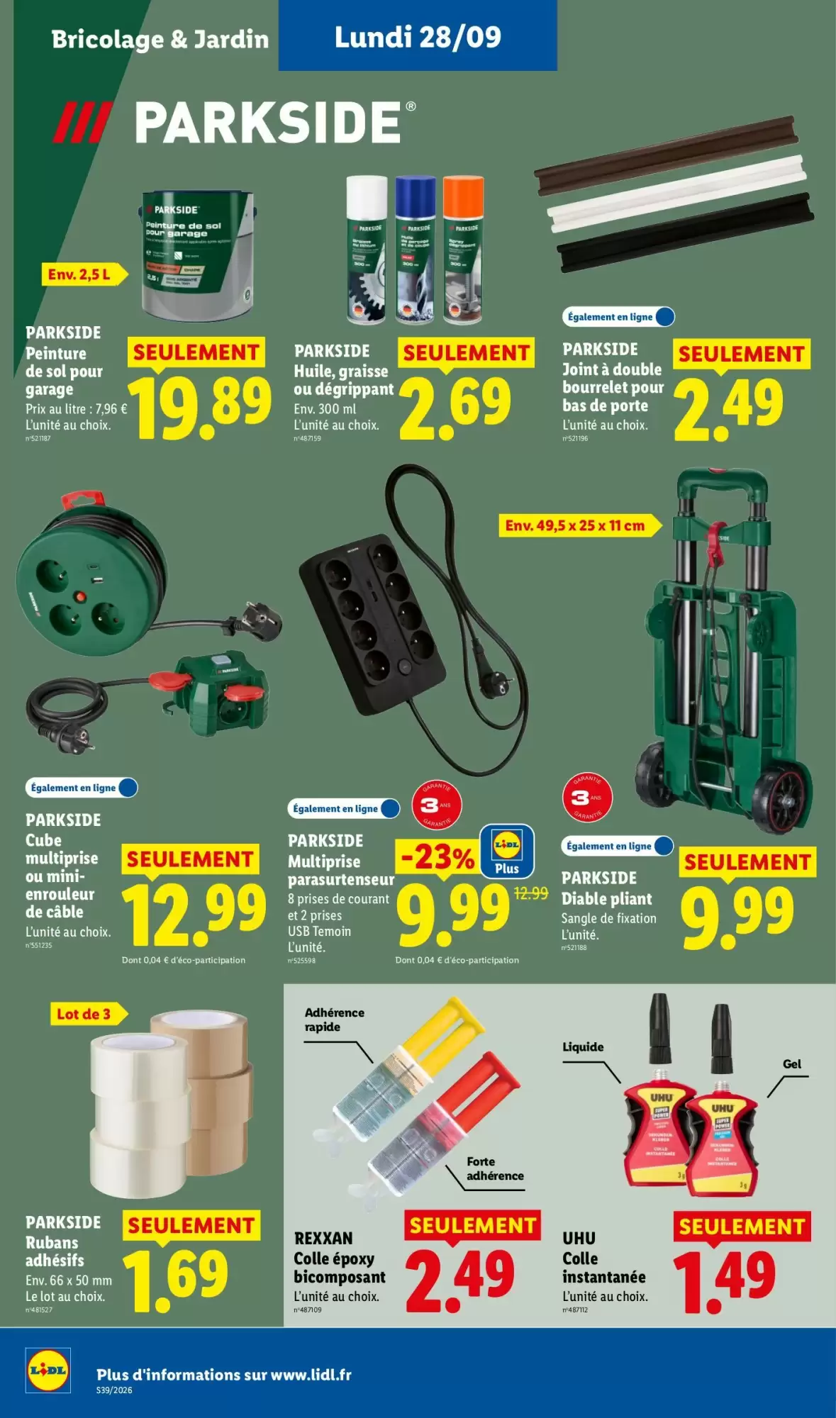 Catalogue Lidl du 24 au 30 septembre 2026, page 54 sur 62