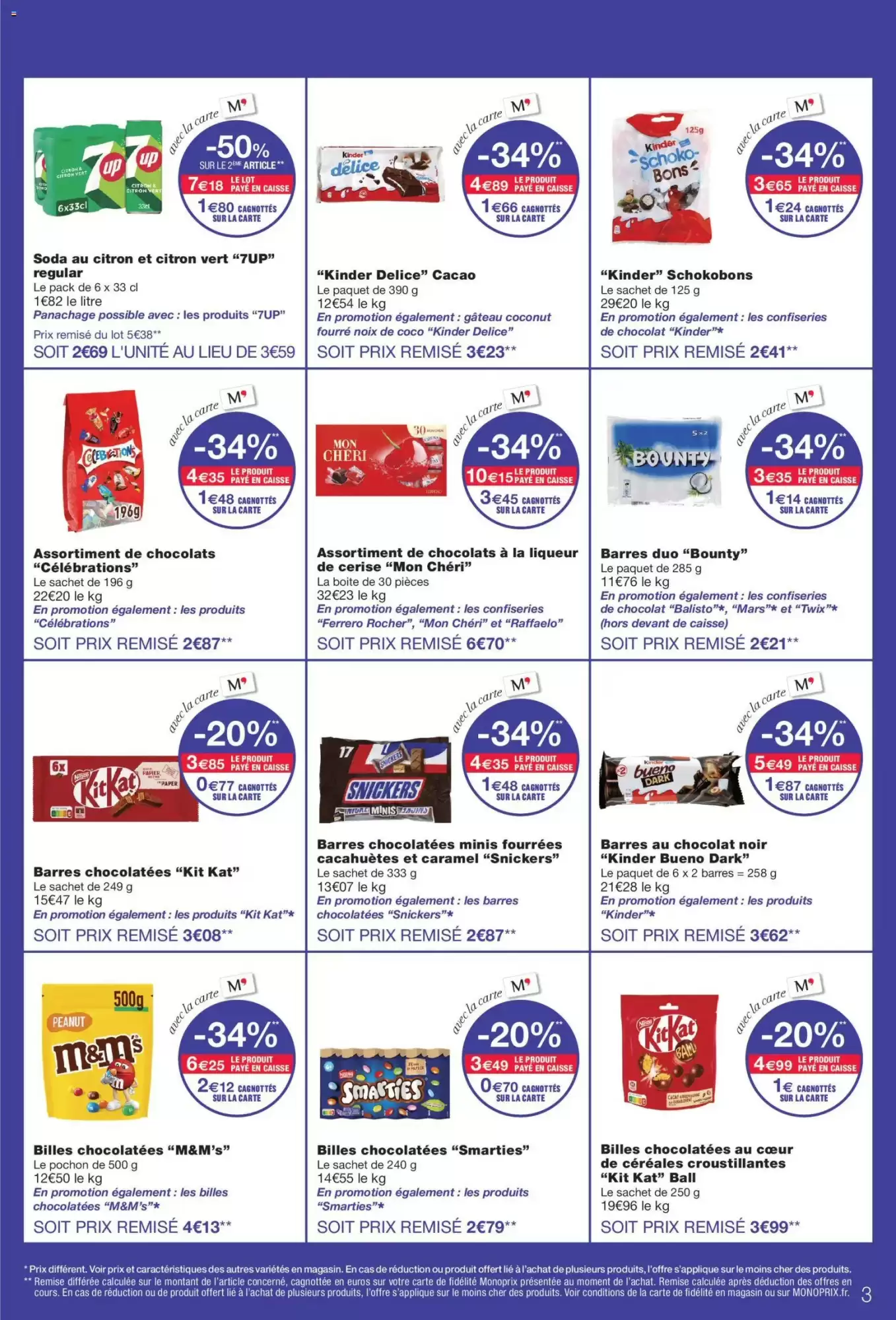 Catalogue Monoprix du 22 septembre au 4 octobre 2026, page 3 sur 64