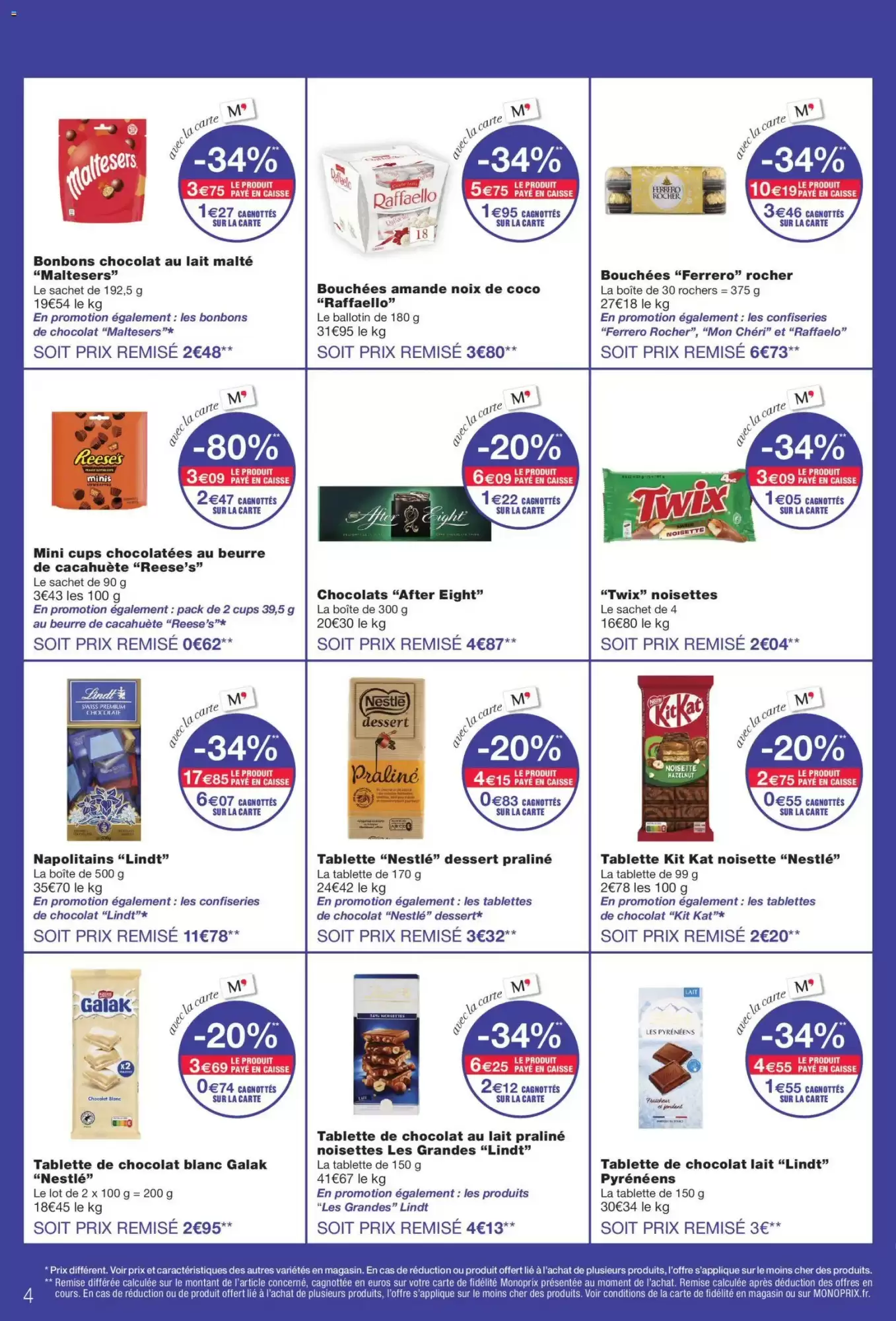 Catalogue Monoprix du 22 septembre au 4 octobre 2026, page 4 sur 64
