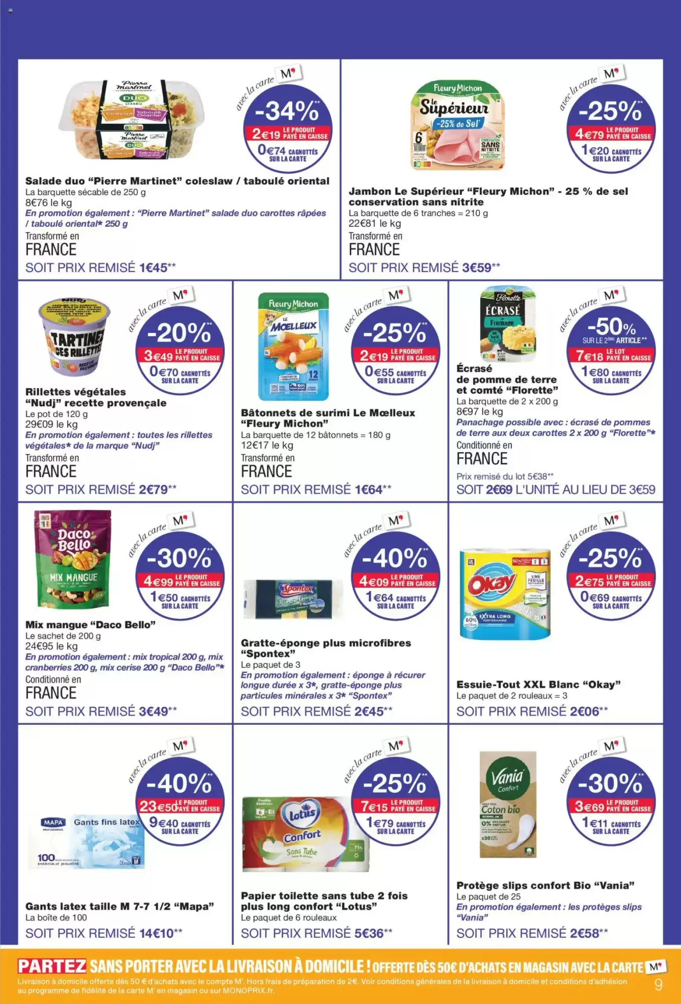 Catalogue Monoprix du 22 septembre au 4 octobre 2026, page 9 sur 64