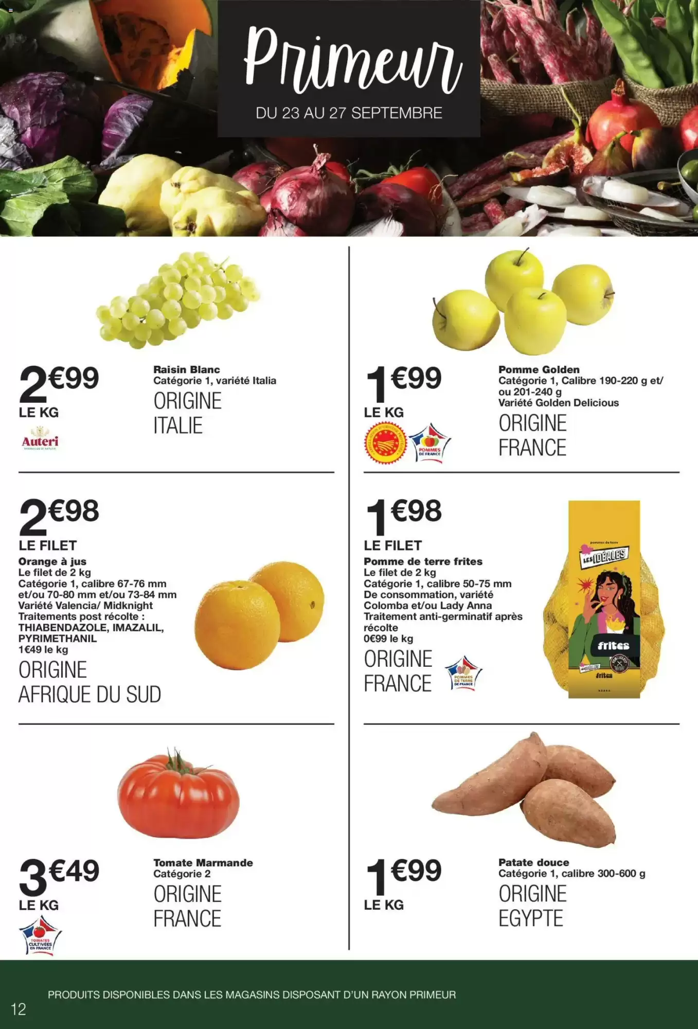 Catalogue Monoprix du 22 septembre au 4 octobre 2026, page 12 sur 64