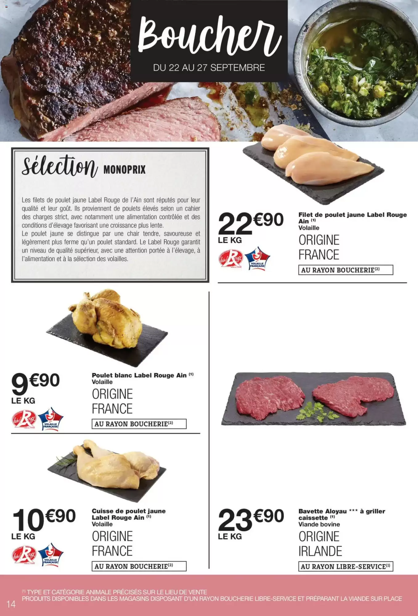 Catalogue Monoprix du 22 septembre au 4 octobre 2026, page 14 sur 64