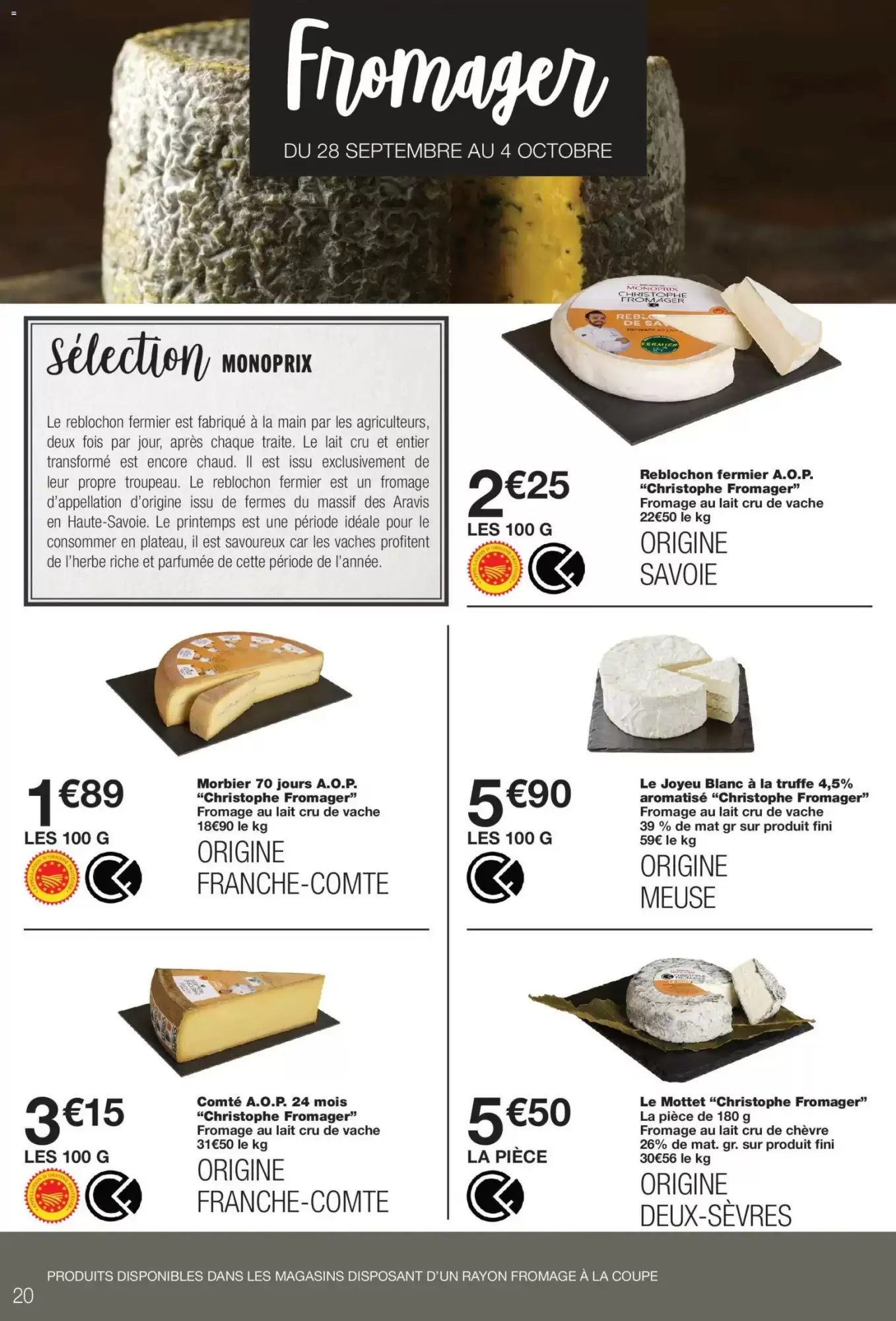 Catalogue Monoprix du 22 septembre au 4 octobre 2026, page 20 sur 64