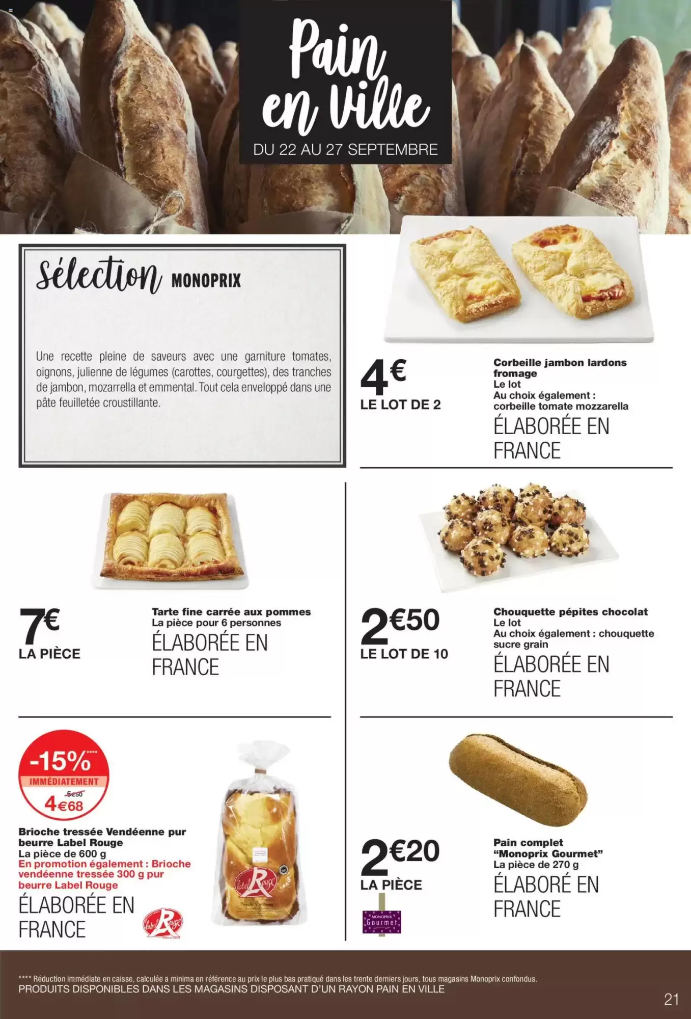 Catalogue Monoprix du 22 septembre au 4 octobre 2026, page 21 sur 64