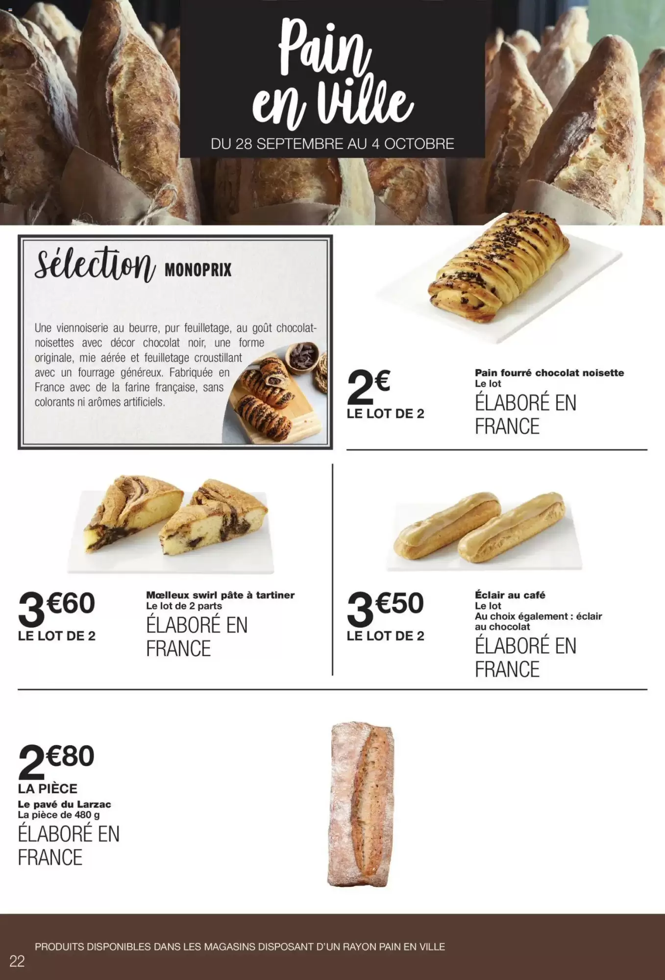 Catalogue Monoprix du 22 septembre au 4 octobre 2026, page 22 sur 64
