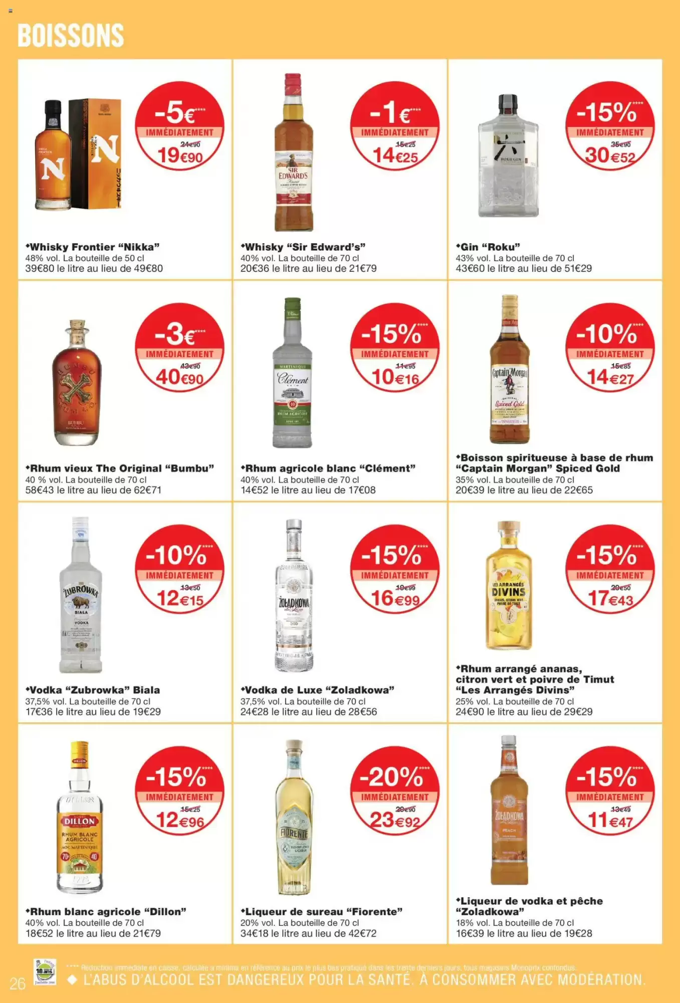 Catalogue Monoprix du 22 septembre au 4 octobre 2026, page 26 sur 64
