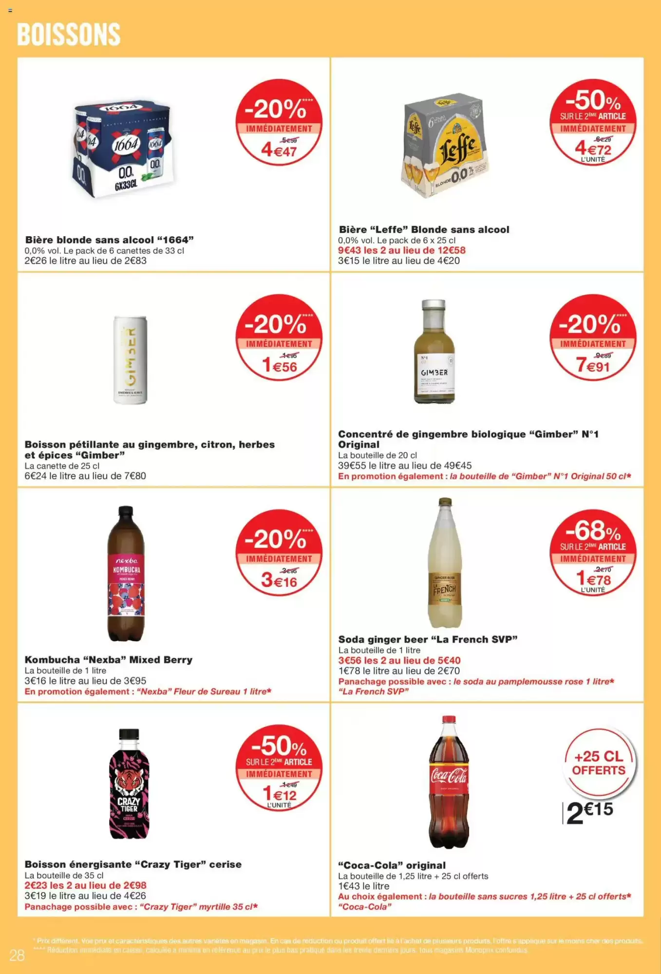 Catalogue Monoprix du 22 septembre au 4 octobre 2026, page 28 sur 64