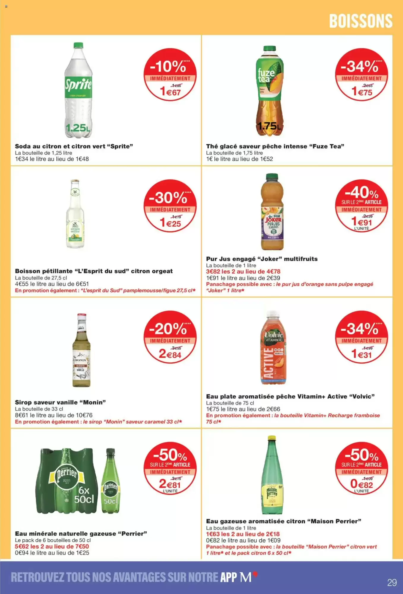 Catalogue Monoprix du 22 septembre au 4 octobre 2026, page 29 sur 64