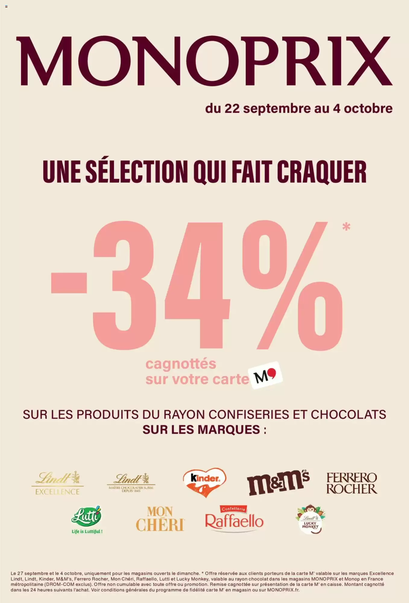 Catalogue Monoprix du 22 septembre au 4 octobre 2026, page 30 sur 64