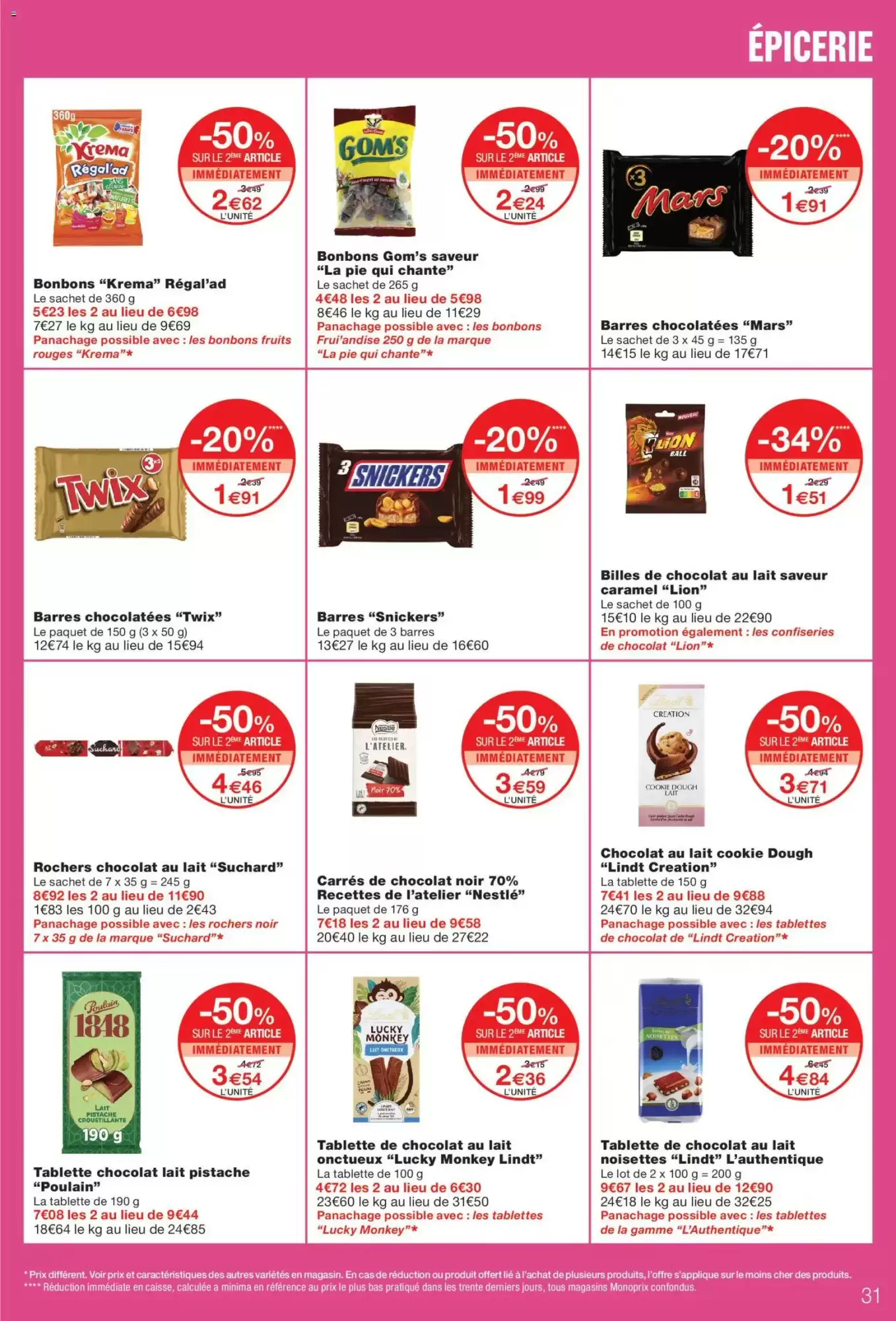 Catalogue Monoprix du 22 septembre au 4 octobre 2026, page 31 sur 64