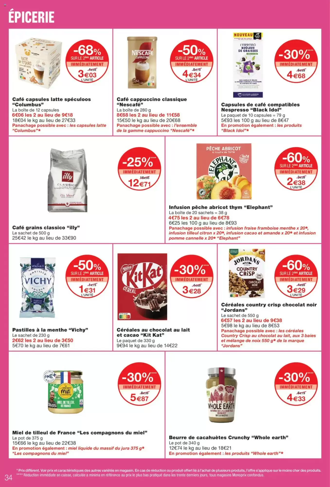 Catalogue Monoprix du 22 septembre au 4 octobre 2026, page 34 sur 64