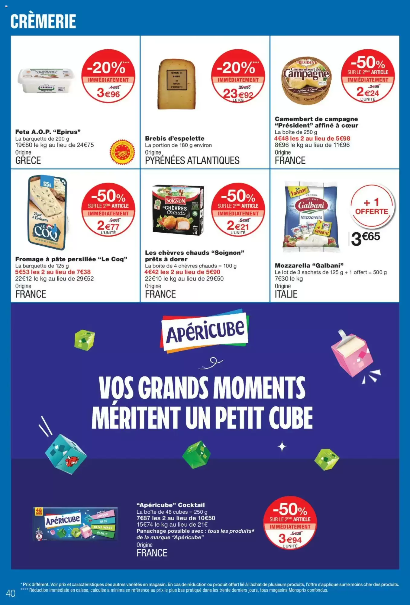 Catalogue Monoprix du 22 septembre au 4 octobre 2026, page 40 sur 64
