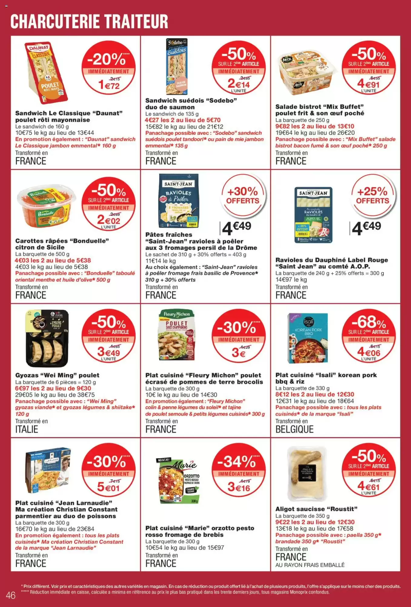 Catalogue Monoprix du 22 septembre au 4 octobre 2026, page 46 sur 64