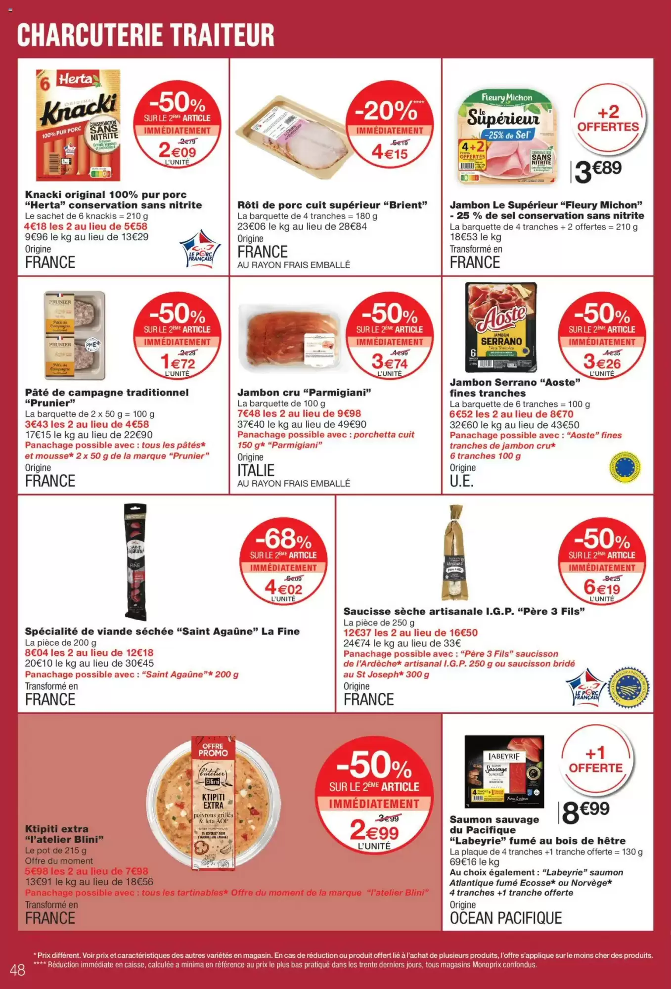 Catalogue Monoprix du 22 septembre au 4 octobre 2026, page 48 sur 64