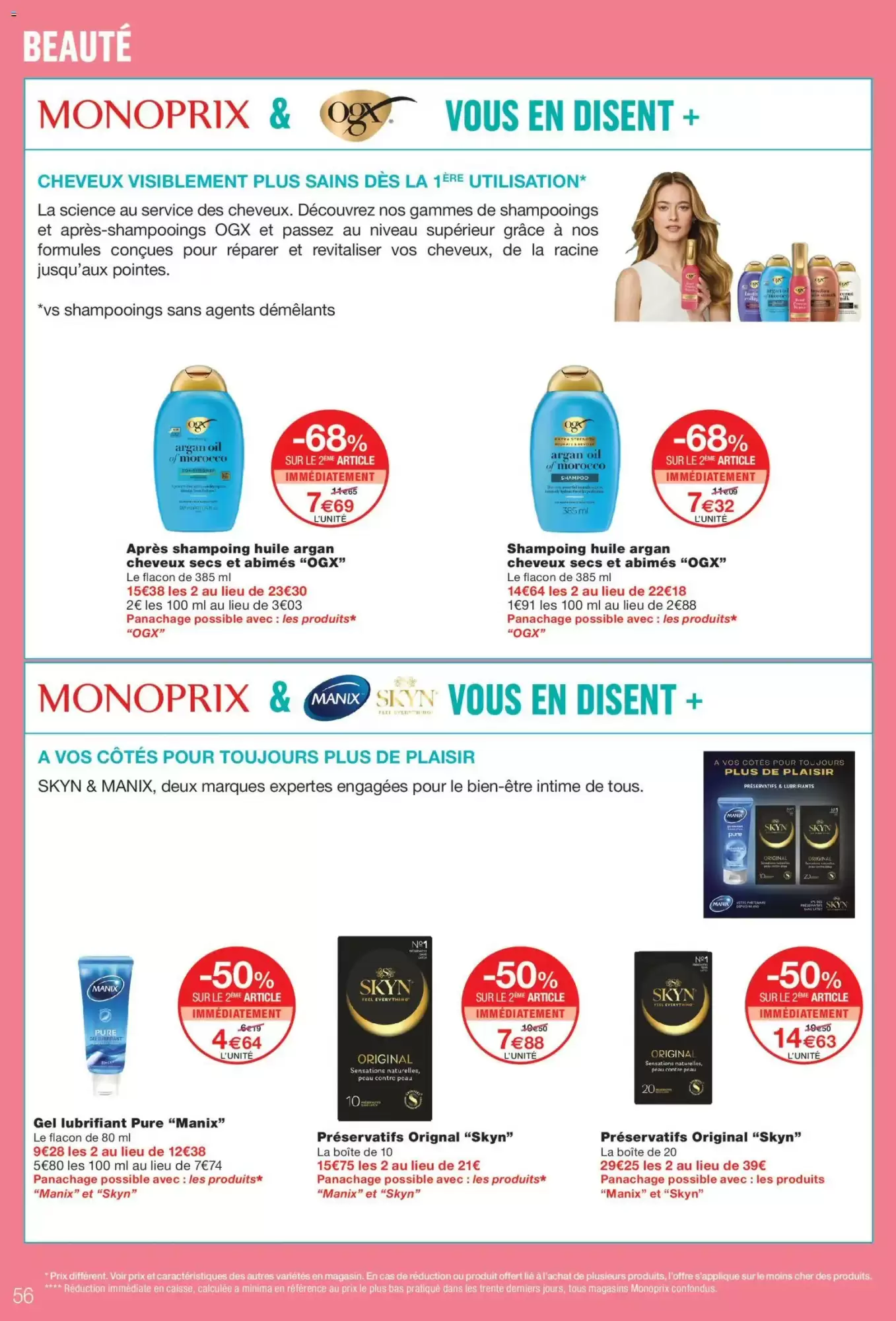 Catalogue Monoprix du 22 septembre au 4 octobre 2026, page 56 sur 64