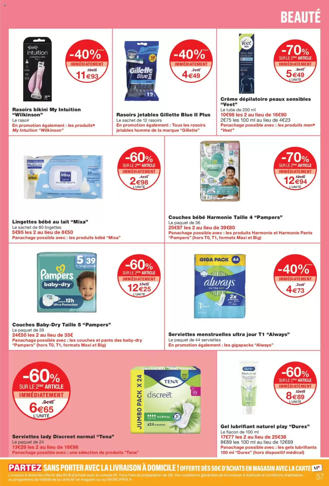 Catalogue Monoprix du 22 septembre au 4 octobre 2026, page 57 sur 64