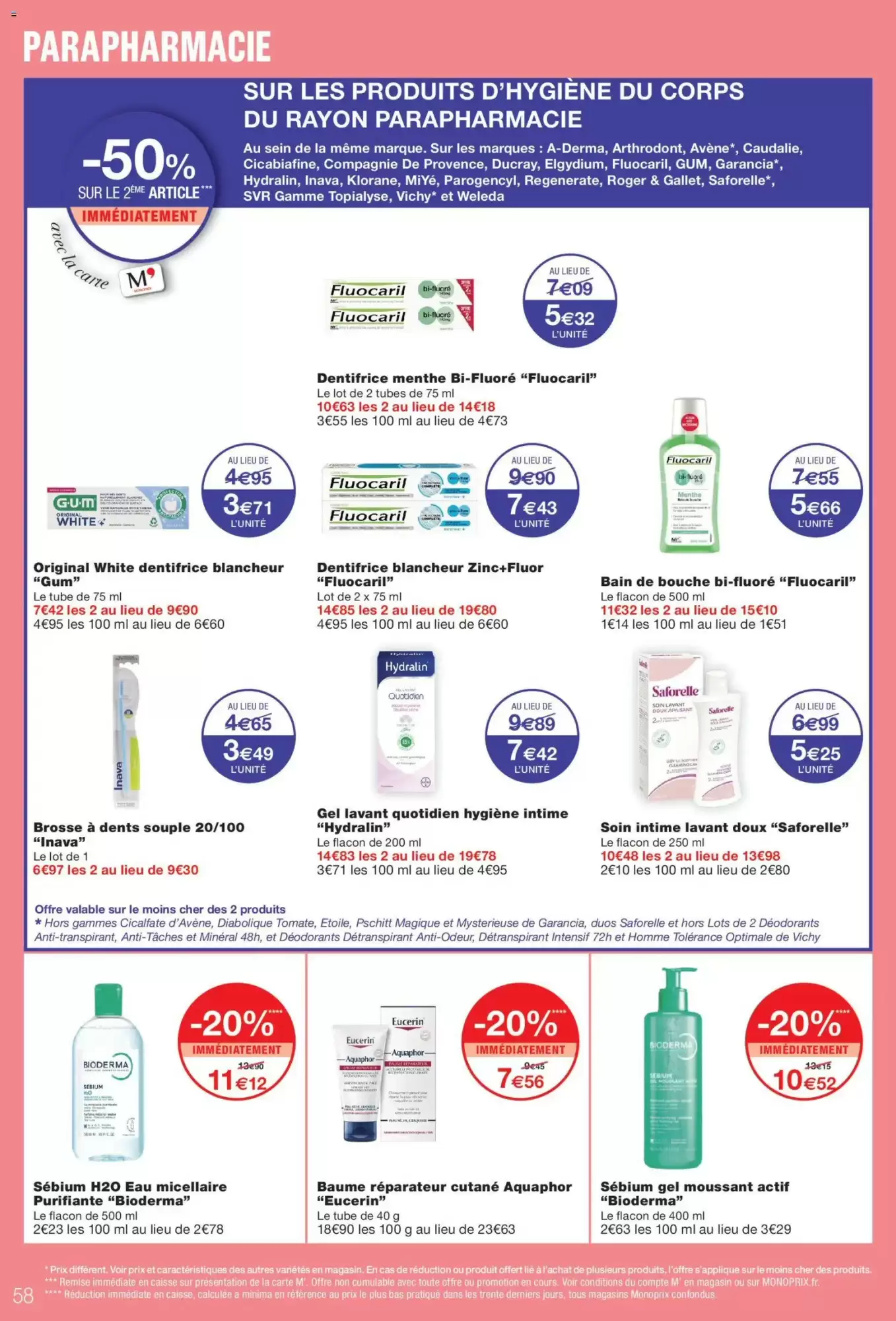 Catalogue Monoprix du 22 septembre au 4 octobre 2026, page 58 sur 64