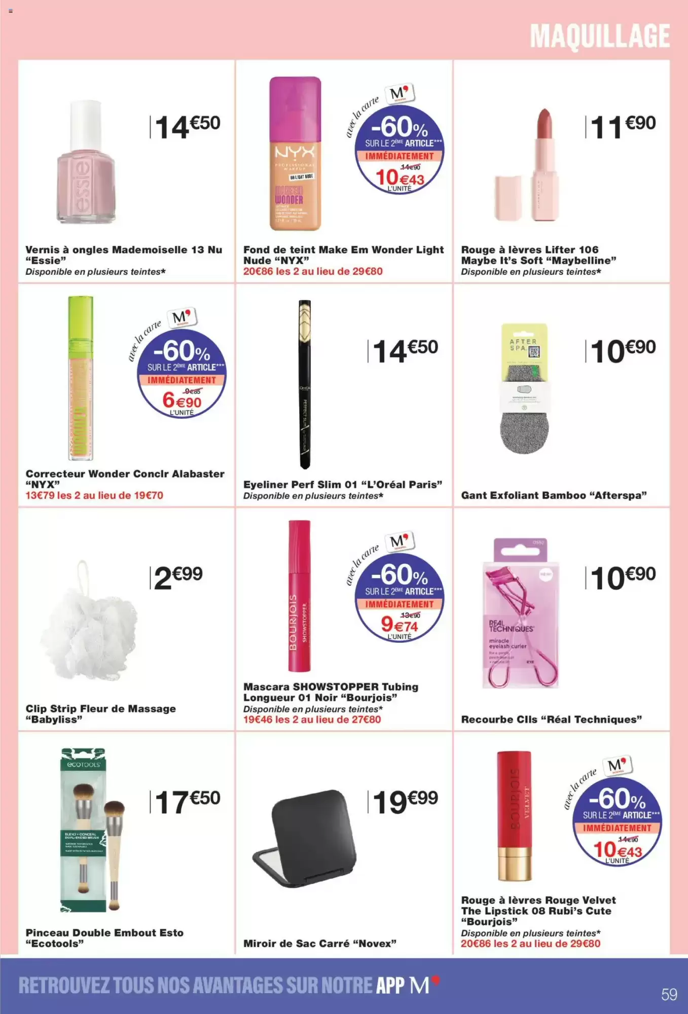 Catalogue Monoprix du 22 septembre au 4 octobre 2026, page 59 sur 64