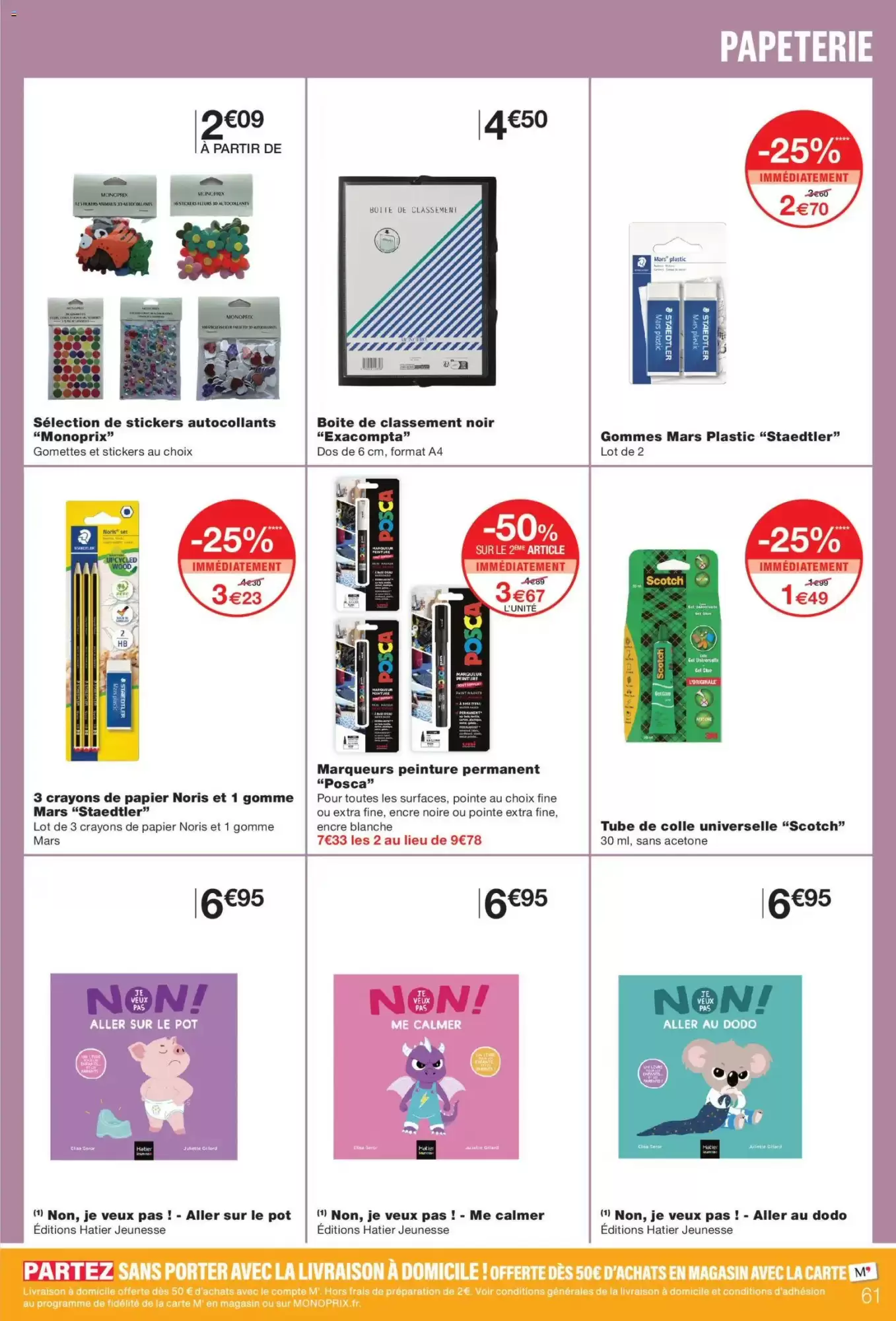 Catalogue Monoprix du 22 septembre au 4 octobre 2026, page 61 sur 64