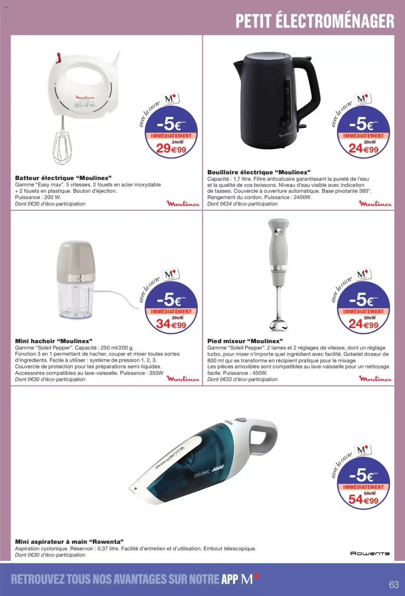 Catalogue Monoprix du 22 septembre au 4 octobre 2026, page 63 sur 64