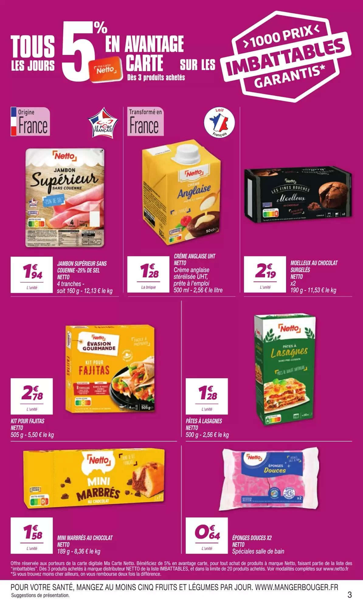Catalogue Netto du 15 au 21 septembre 2026 – page 3