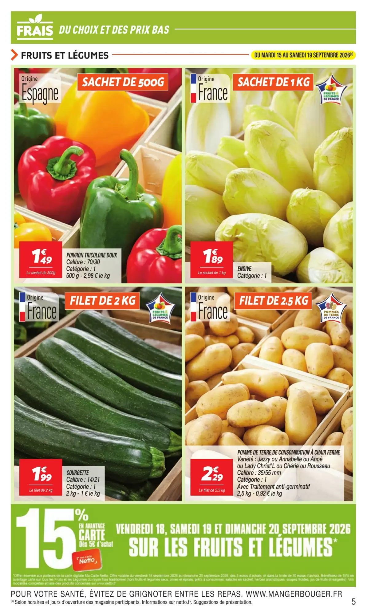 Catalogue Netto du 15 au 21 septembre 2026 – page 5