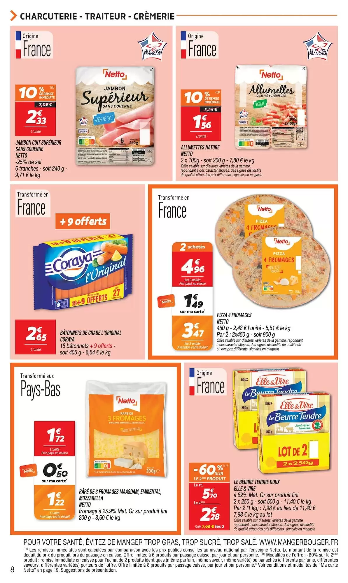 Catalogue Netto du 22 au 28 septembre 2026, page 8 sur 24
