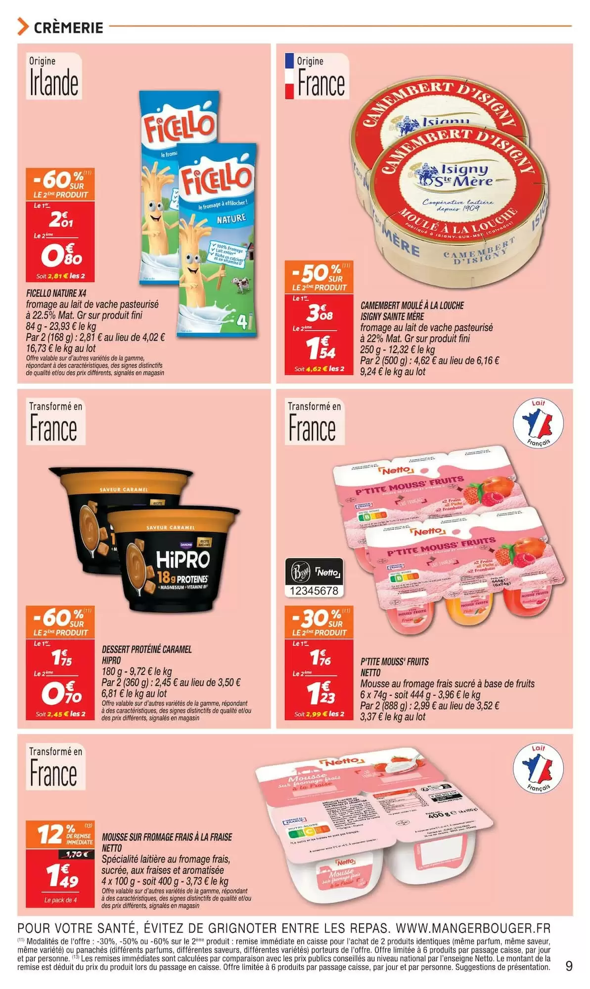 Catalogue Netto du 22 au 28 septembre 2026, page 9 sur 24
