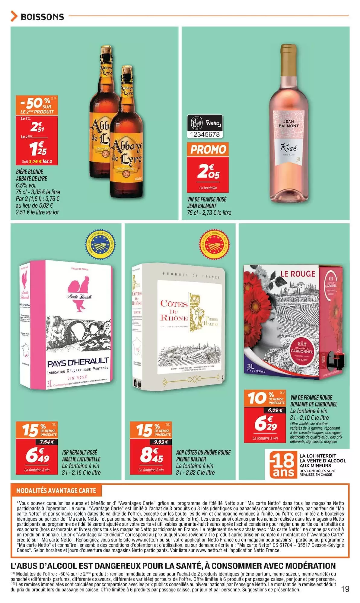 Catalogue Netto du 22 au 28 septembre 2026, page 19 sur 24