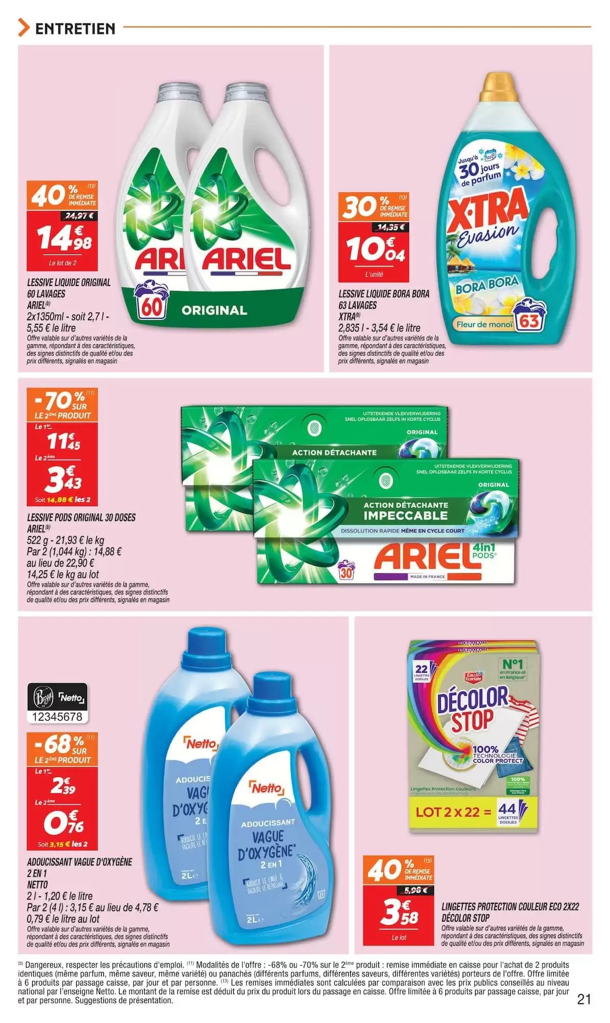 Catalogue Netto du 22 au 28 septembre 2026, page 21 sur 24