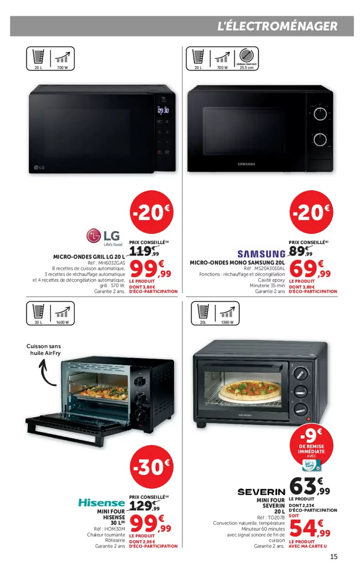 Catalogue Super U du 29 septembre au 11 octobre 2026, page 15 sur 18