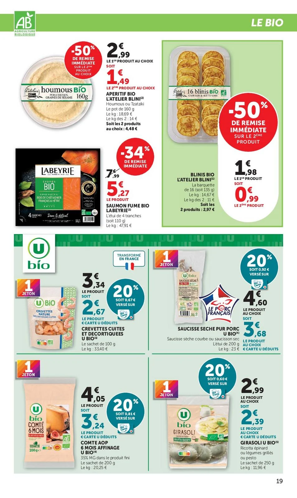 Catalogue Super U du 15 au 27 septembre 2026, page 19 sur 52