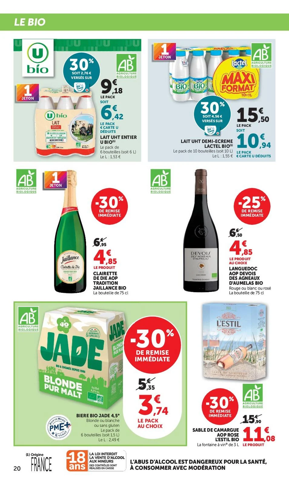Catalogue Super U du 15 au 27 septembre 2026, page 20 sur 52