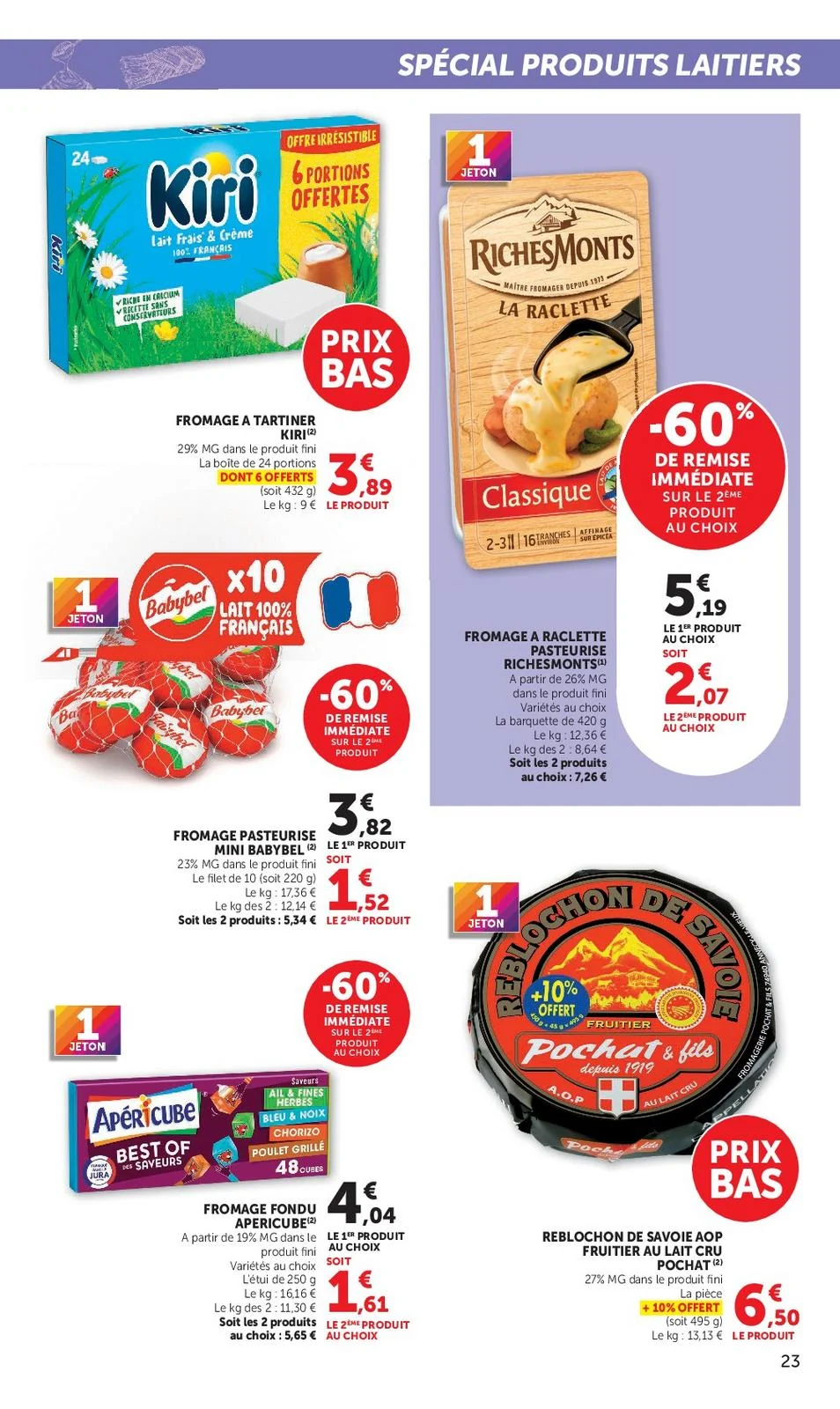 Catalogue Super U du 15 au 27 septembre 2026, page 23 sur 52
