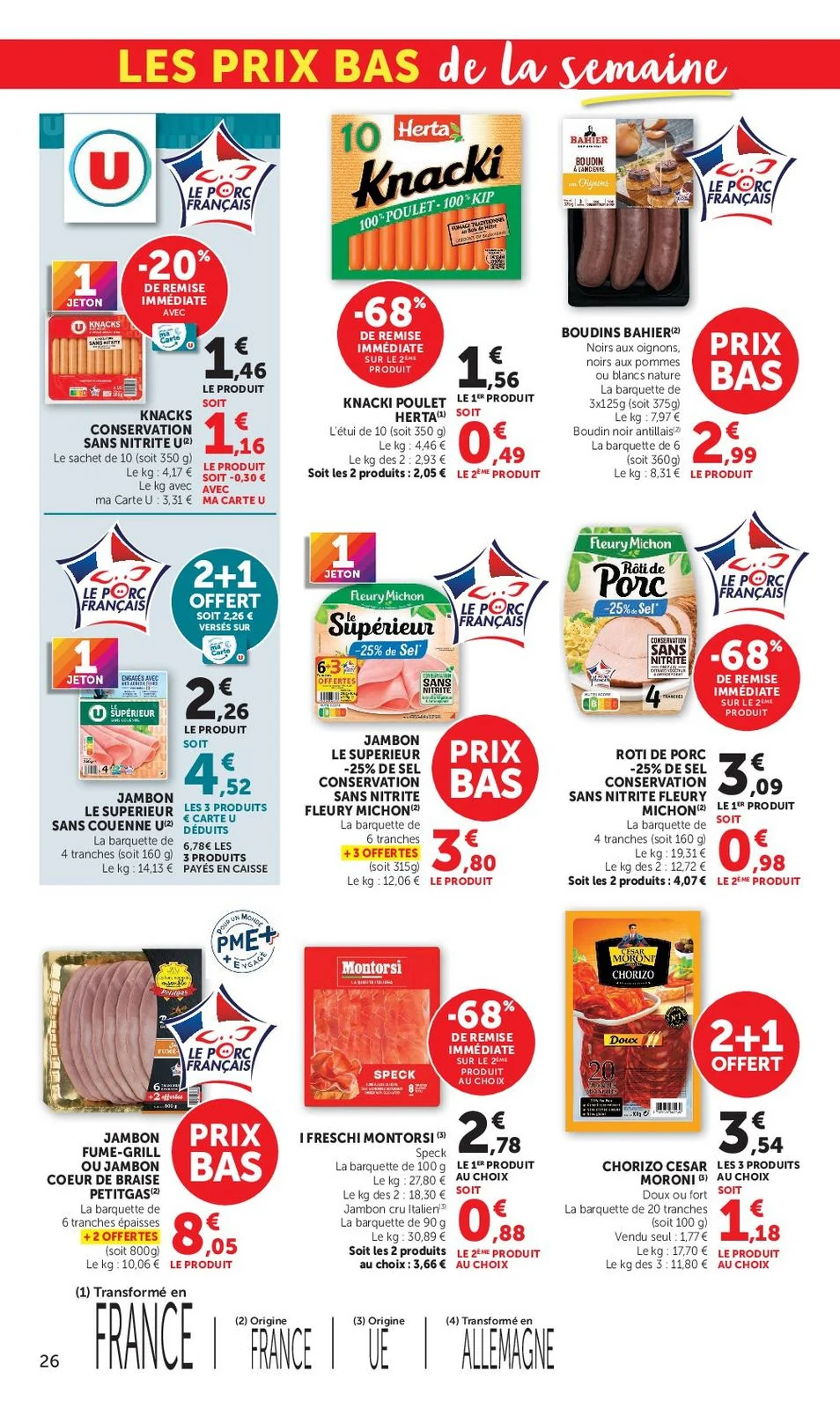 Catalogue Super U du 15 au 27 septembre 2026, page 26 sur 52