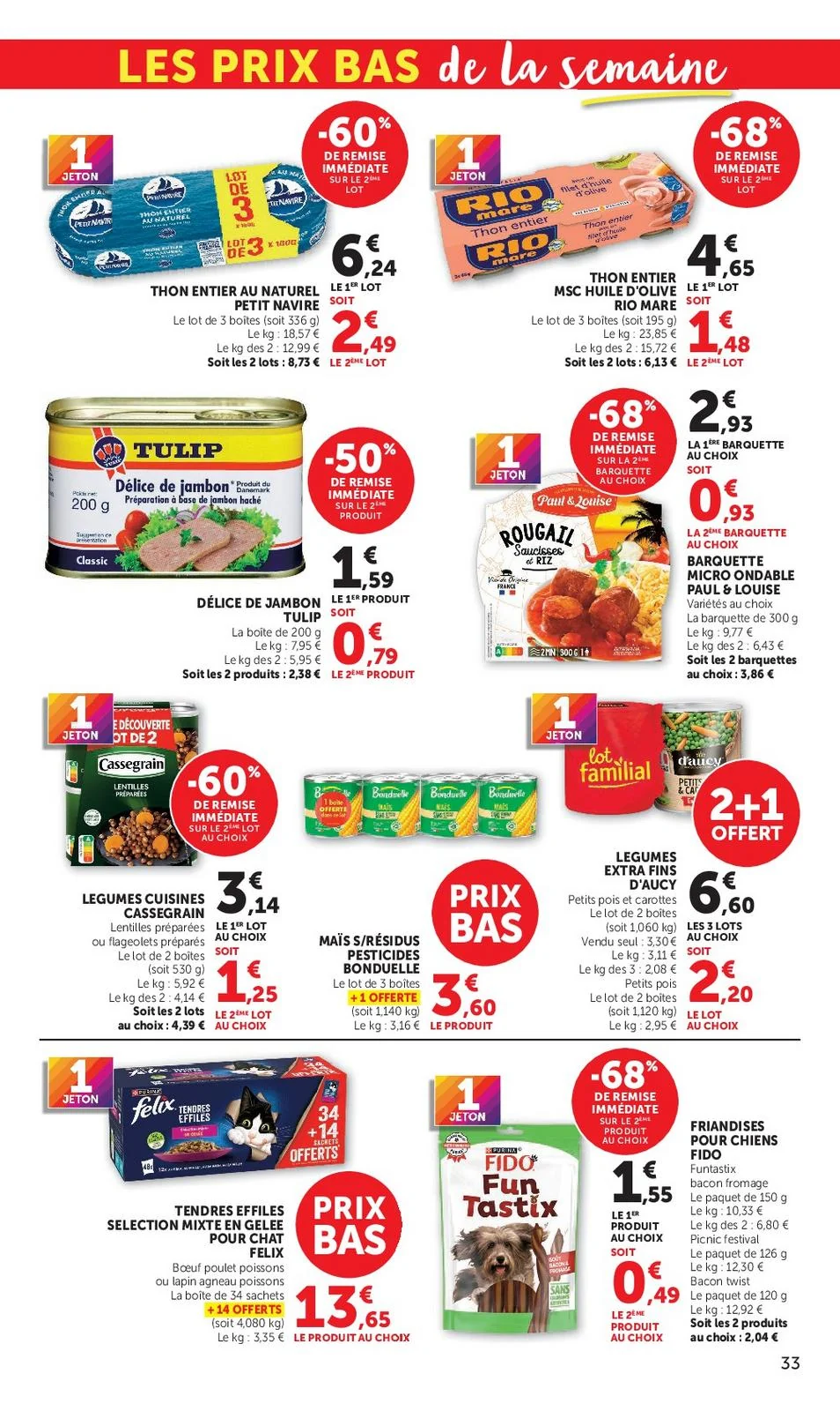 Catalogue Super U du 15 au 27 septembre 2026, page 33 sur 52