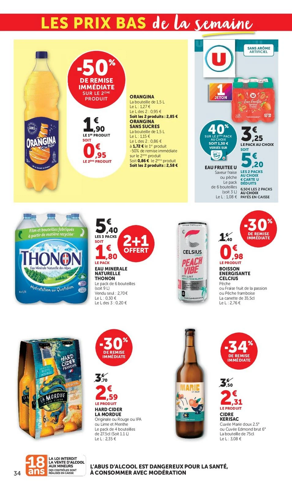 Catalogue Super U du 15 au 27 septembre 2026, page 34 sur 52